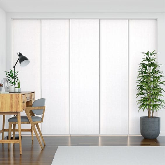 Panel Blind Moda White