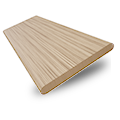 Bamboo Naturale Legno Veneziane in legno  Immagine campione