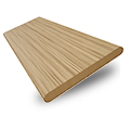 Bamboo Naturale Juta Veneziane in legno  Immagine campione