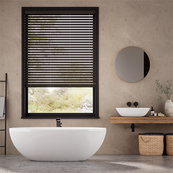 Veneziana In Legno Bamboo Naturale Ombra