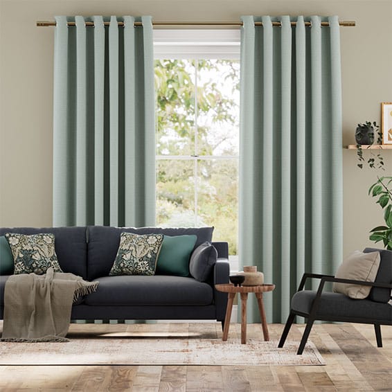 Tenda classica Paleo Linen Teal Wash 