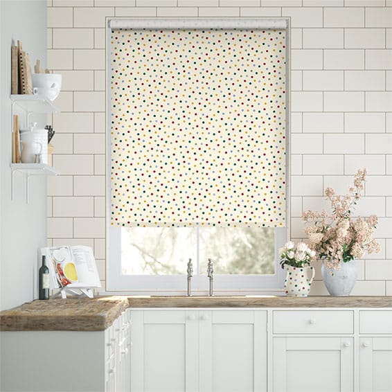 Tenda a rullo Polka Dot Multi