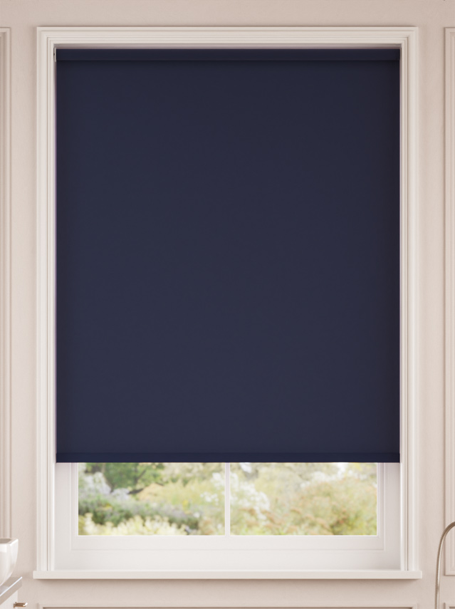 PVC Oscurante Navy Motorizzata SmartView Tende a rullo anteprima immagine