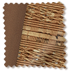 Roman Blind Electric Rosario Chestnut & Demerara immagine del campione 