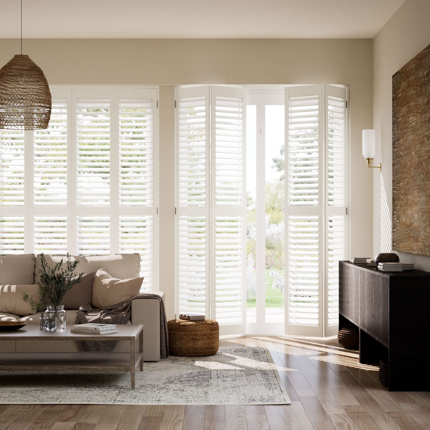 Shutter Blinds San Jose Pure White