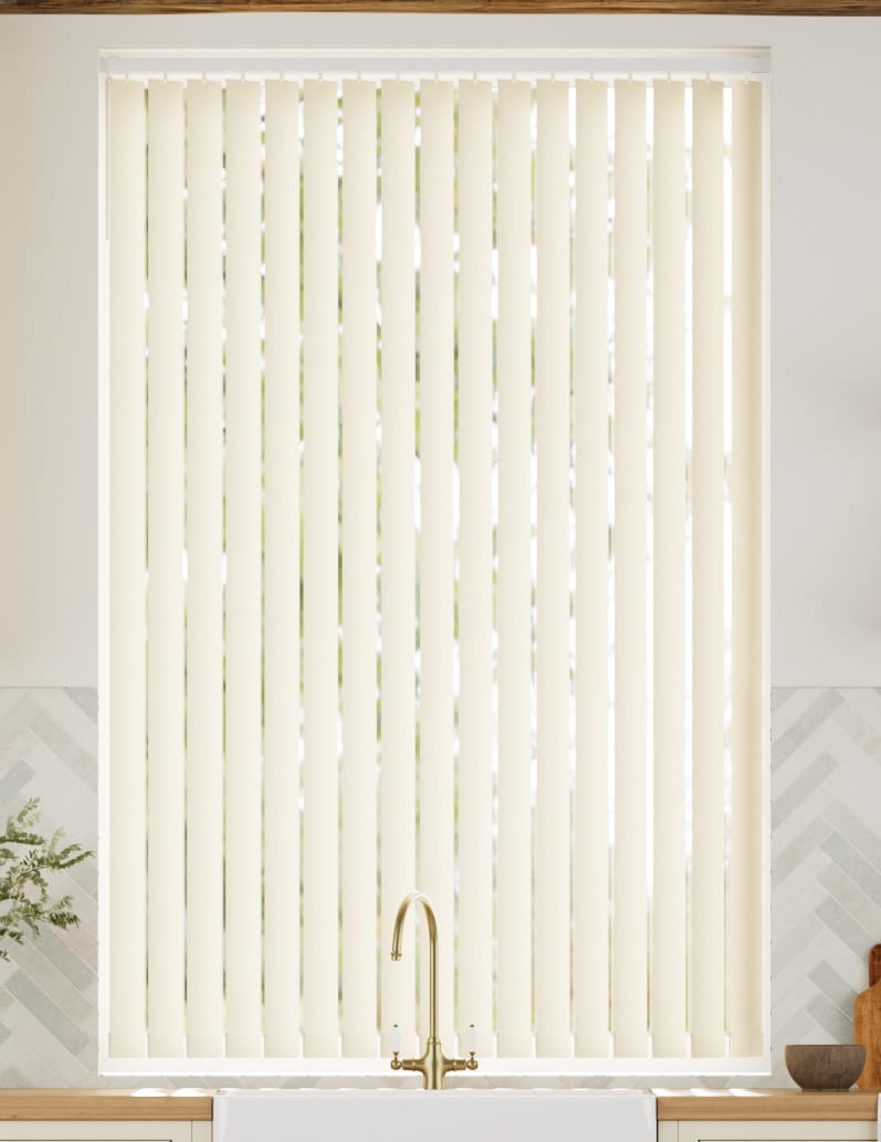 Siviglia Oscurante Crema Cottage Vertical Blind anteprima immagine