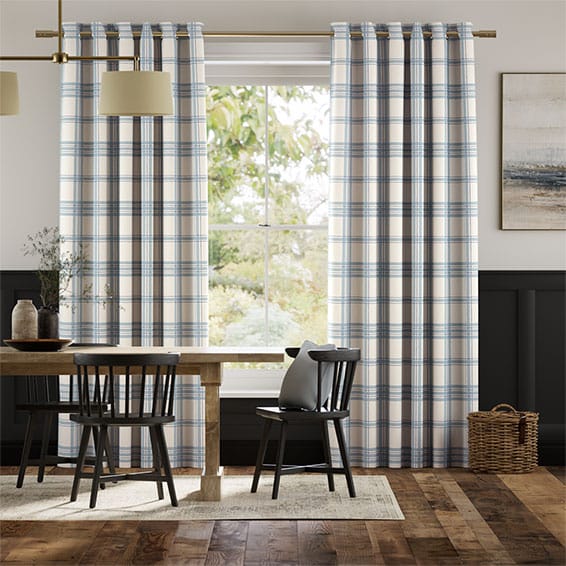 Curtains Stamford Cornflower Blue