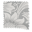 Tenda a bastone William Morris Sunflower Silver Grey immagine del campione 