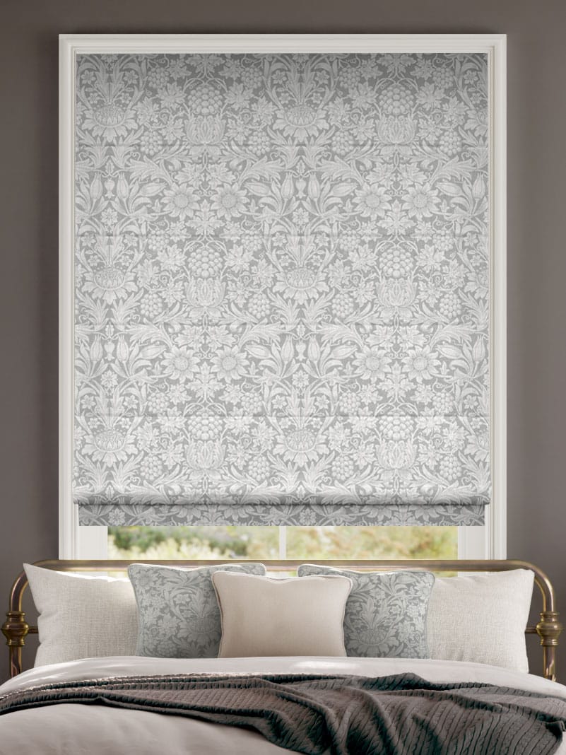 Click2Fit William Morris Sunflower Silver Grey Tende a pacchetto anteprima immagine