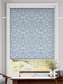 William Morris Girasole Blu Tende a rullo anteprima immagine