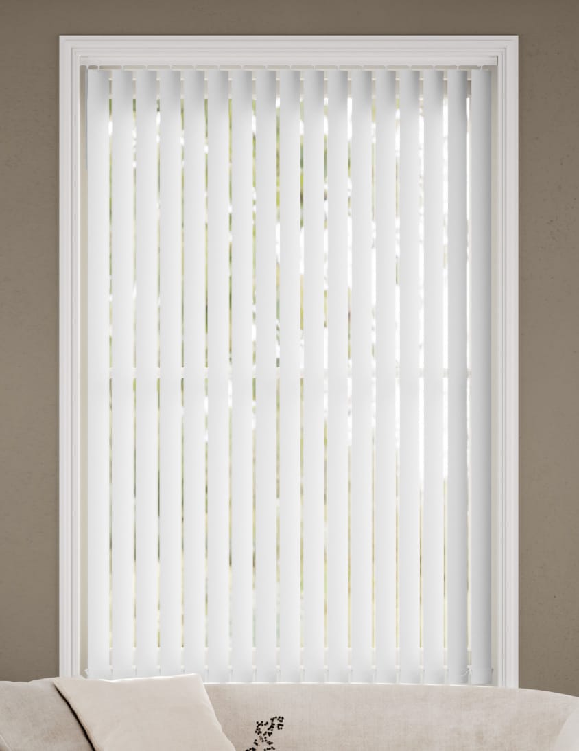 Thermatex Classic White Vertical Blind anteprima immagine