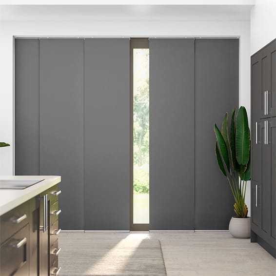 Panel Blind Titan Harbour Grey