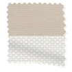 Double Roller Blind Twist2Fit Titan Sandstone & Arctic White immagine del campione 