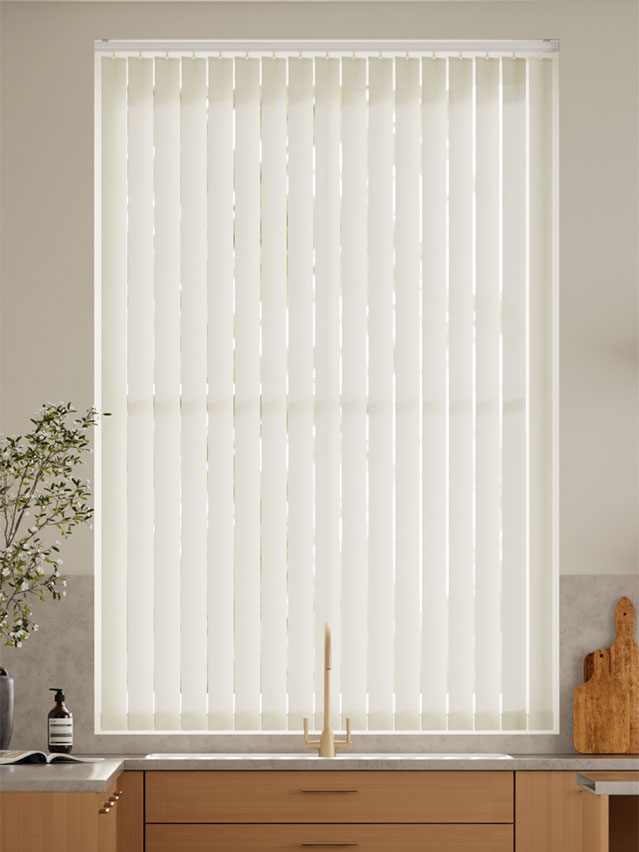 Toledo Arcadia White Vertical Blind anteprima immagine