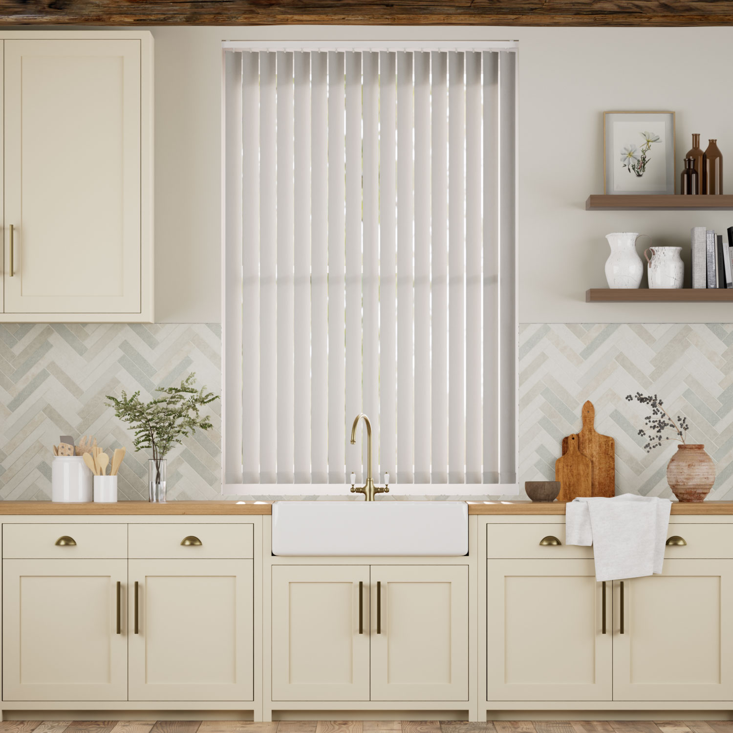 Vertical Blind Toledo Grey