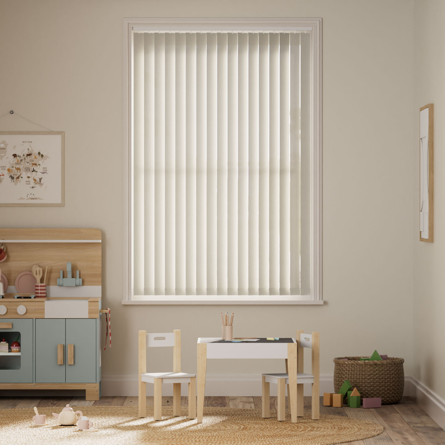 Vertical Blind Toledo Hemp