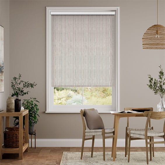 Roller Blind Twist2Go Choices Ella Stripe Cappuccino