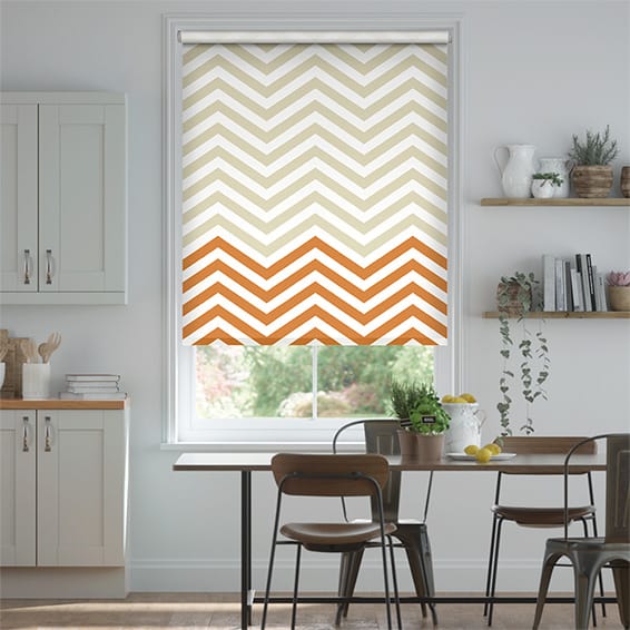 Tenda a rullo Vector Border Tangerine