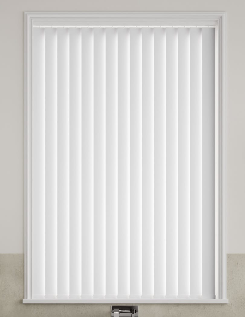 PVC Oscurante Bianco Vertical Blind anteprima immagine