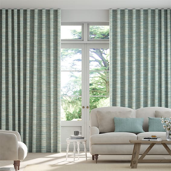 Wave Curtains Affinity Azurite