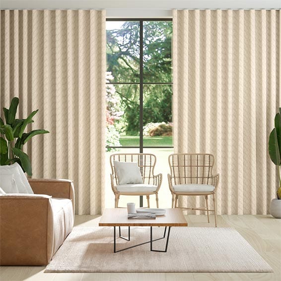 Wave Curtains Jinli Gold