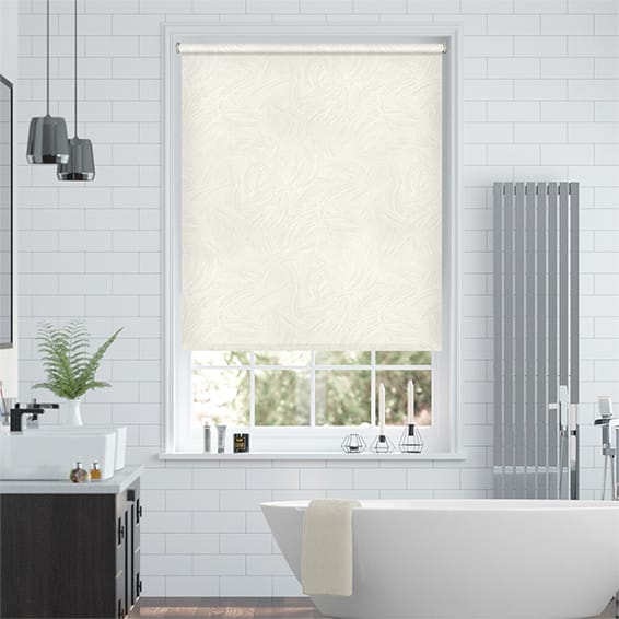 Roller Blind Waves Blackout Cream