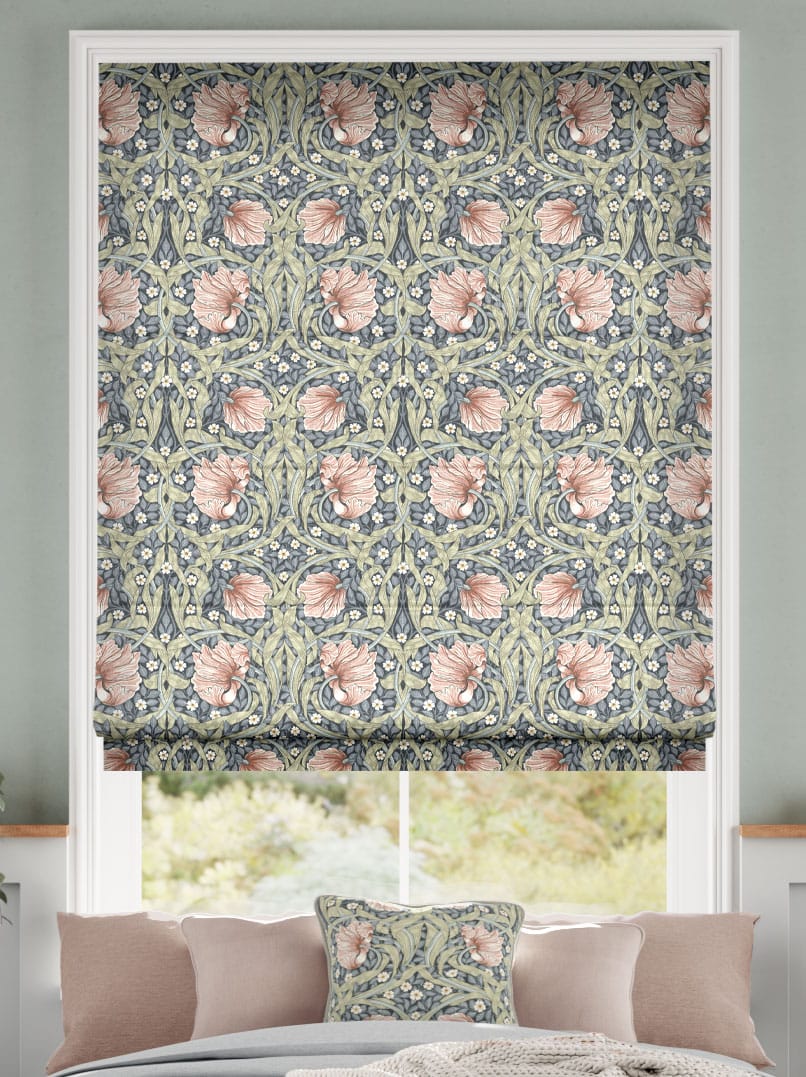 William Morris Pimpernel Blush Tende a pacchetto anteprima immagine