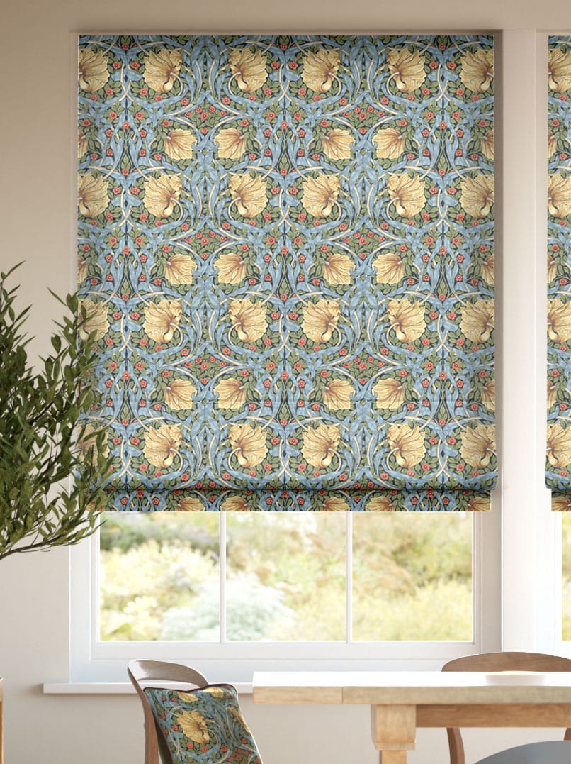 William Morris Mille Fiori Miele  Tende a pacchetto anteprima immagine